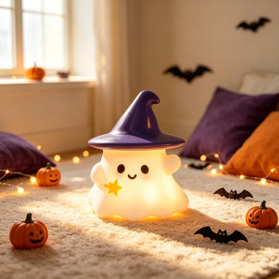 NIVORA Glowing Pumpkin Night Light