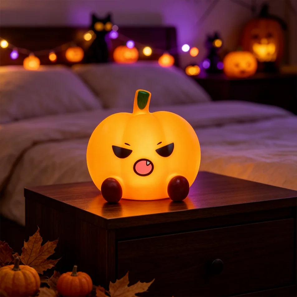 NIVORA Glowing Pumpkin Night Light